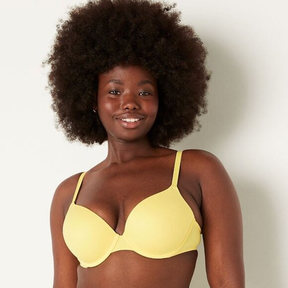 NWOT Victoria's Secret Pink Wear Everywhere Push Up Bra Size 32 D - Picture 1 of 4